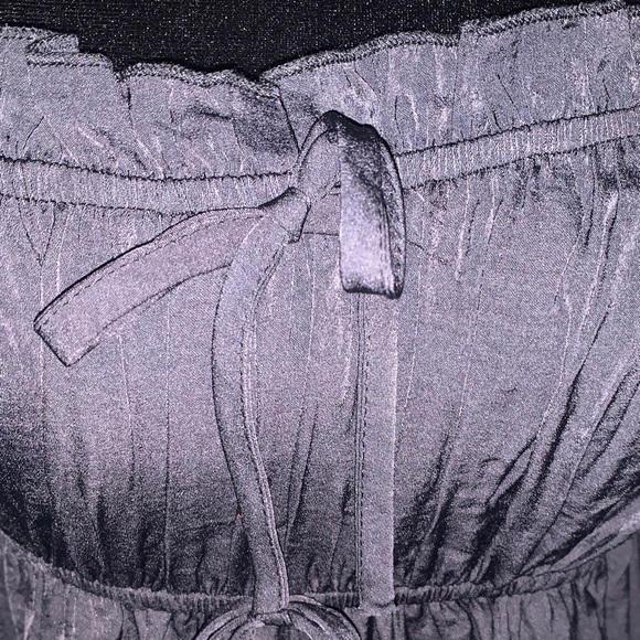 NEW- FUN & Elegant Black Ruffled Camisole Top All In One! - Picture 3 of 13